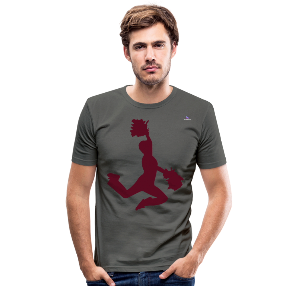 Camiseta ajustada"Cheerleader" - graphite grey
