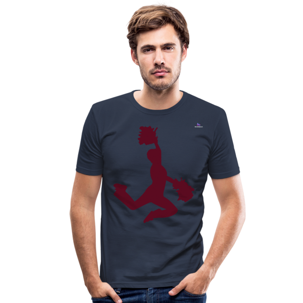 Camiseta ajustada"Cheerleader" - navy