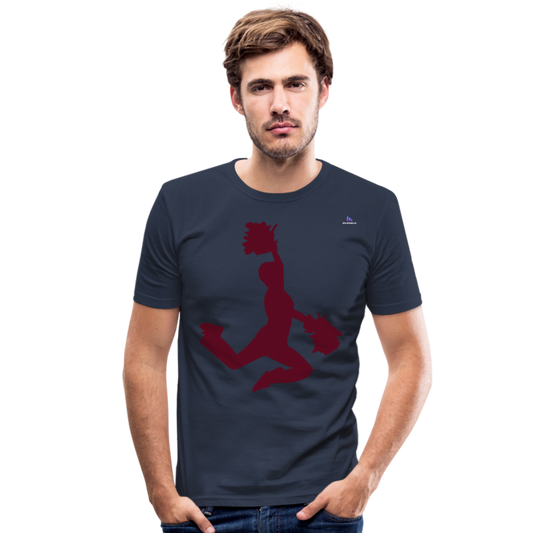Camiseta ajustada"Cheerleader" - navy