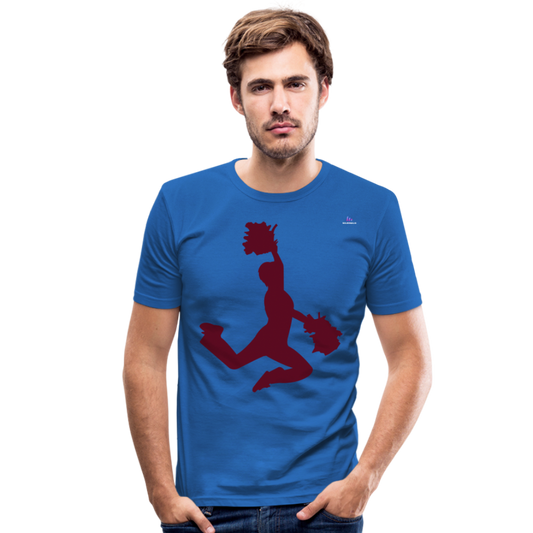 Camiseta ajustada"Cheerleader" - royal blue