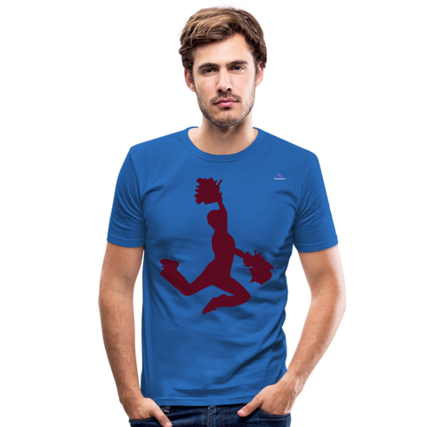 Camiseta ajustada"Cheerleader" - royal blue