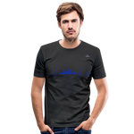 Camiseta ajustada"frequency" - black