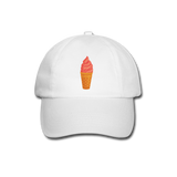 Gorra béisbol"Ice Cream" - white/white