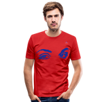 Camiseta ajustada"eyes" - red