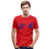 Camiseta ajustada"eyes" - red