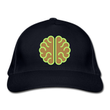 Gorra de béisbol ecológica"Brain" - navy