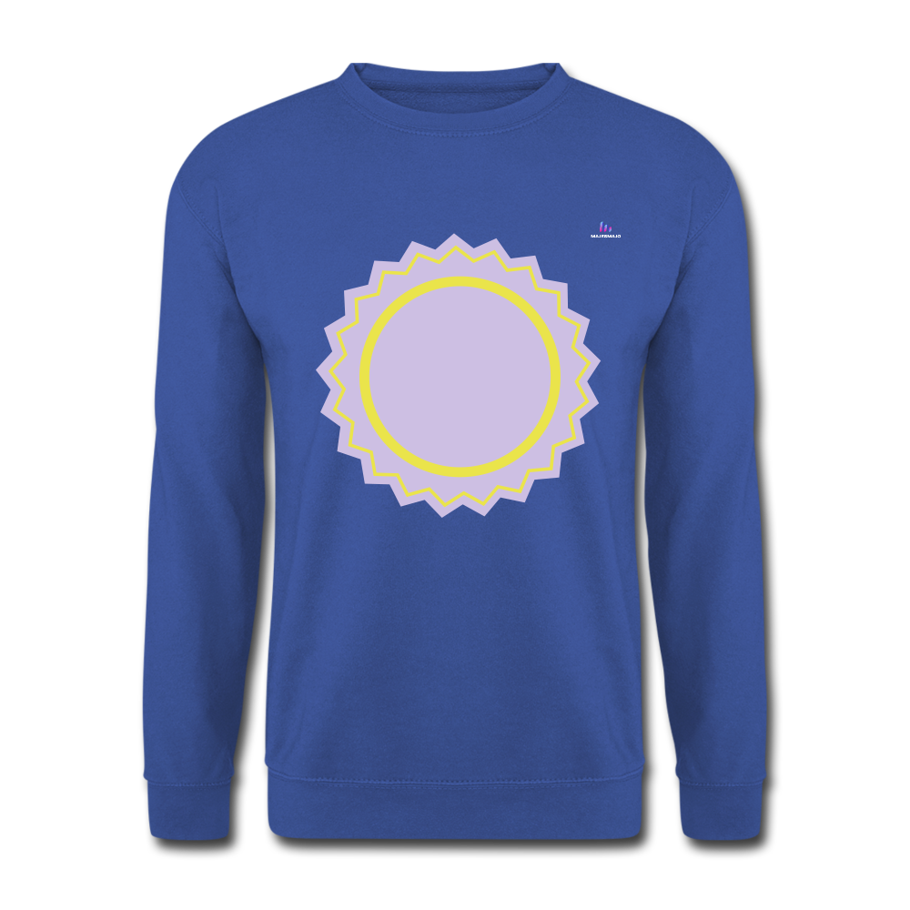 Sudadera unisex"emblem" - royal blue