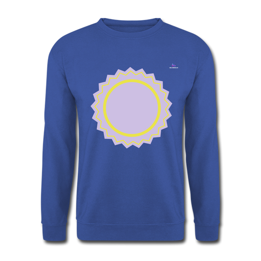 Sudadera unisex"emblem" - royal blue