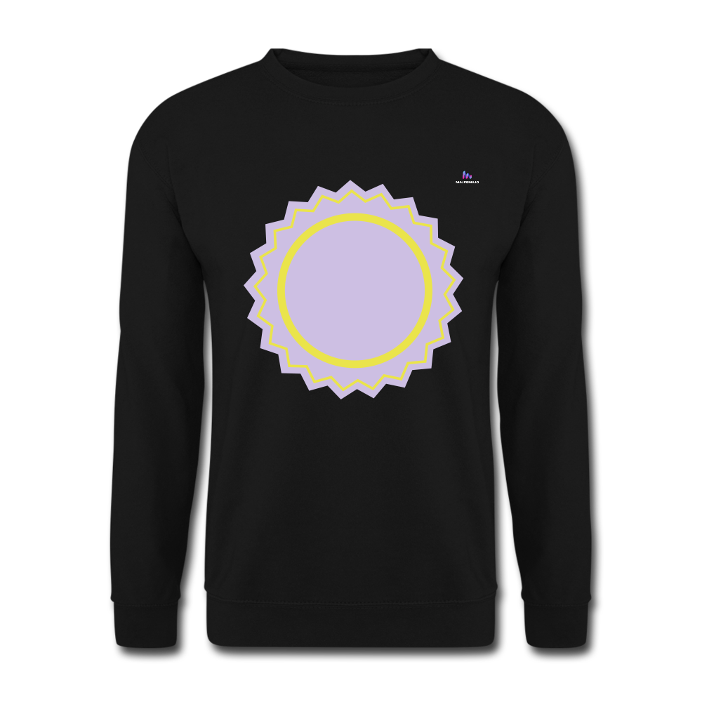 Sudadera unisex"emblem" - black