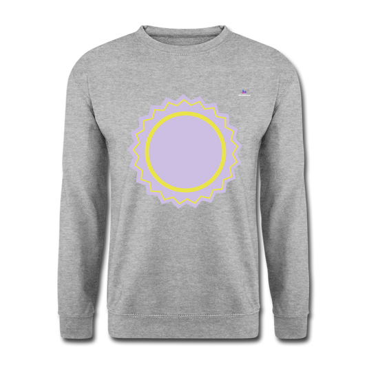 Sudadera unisex"emblem" - salt & pepper