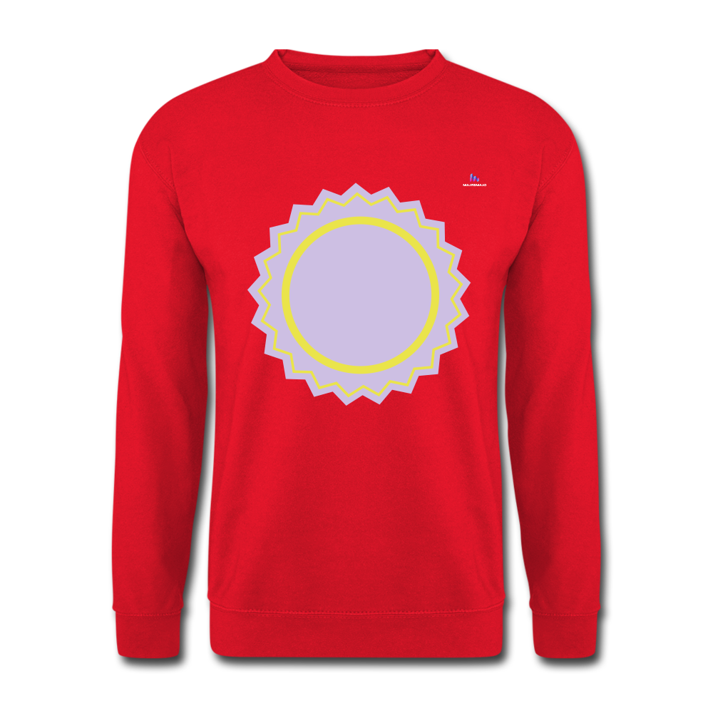 Sudadera unisex"emblem" - red