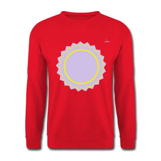 Sudadera unisex"emblem" - red