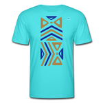 Camiseta de Bella + Canvas"ornament" - aqua