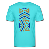 Camiseta de Bella + Canvas"ornament" - aqua