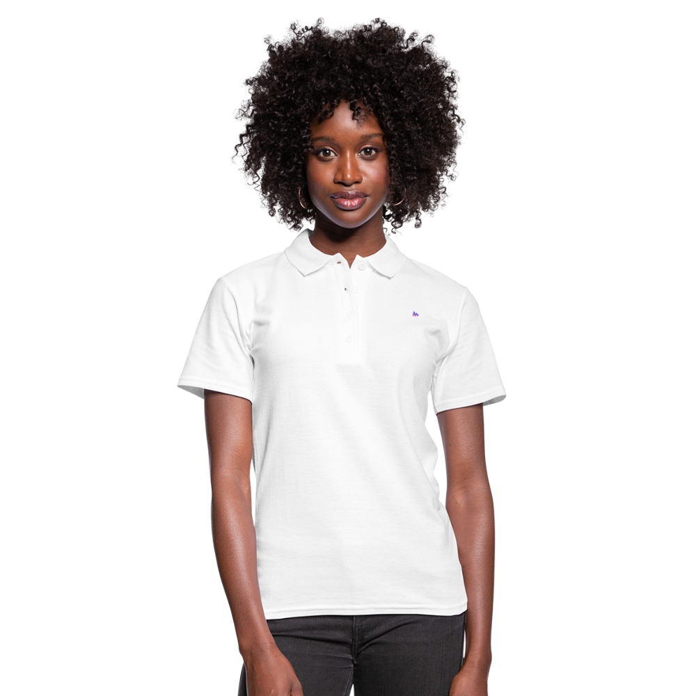 Women's Polo Shirt"Women's football" - white