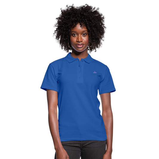 Women's Polo Shirt"Women's football" - royal blue
