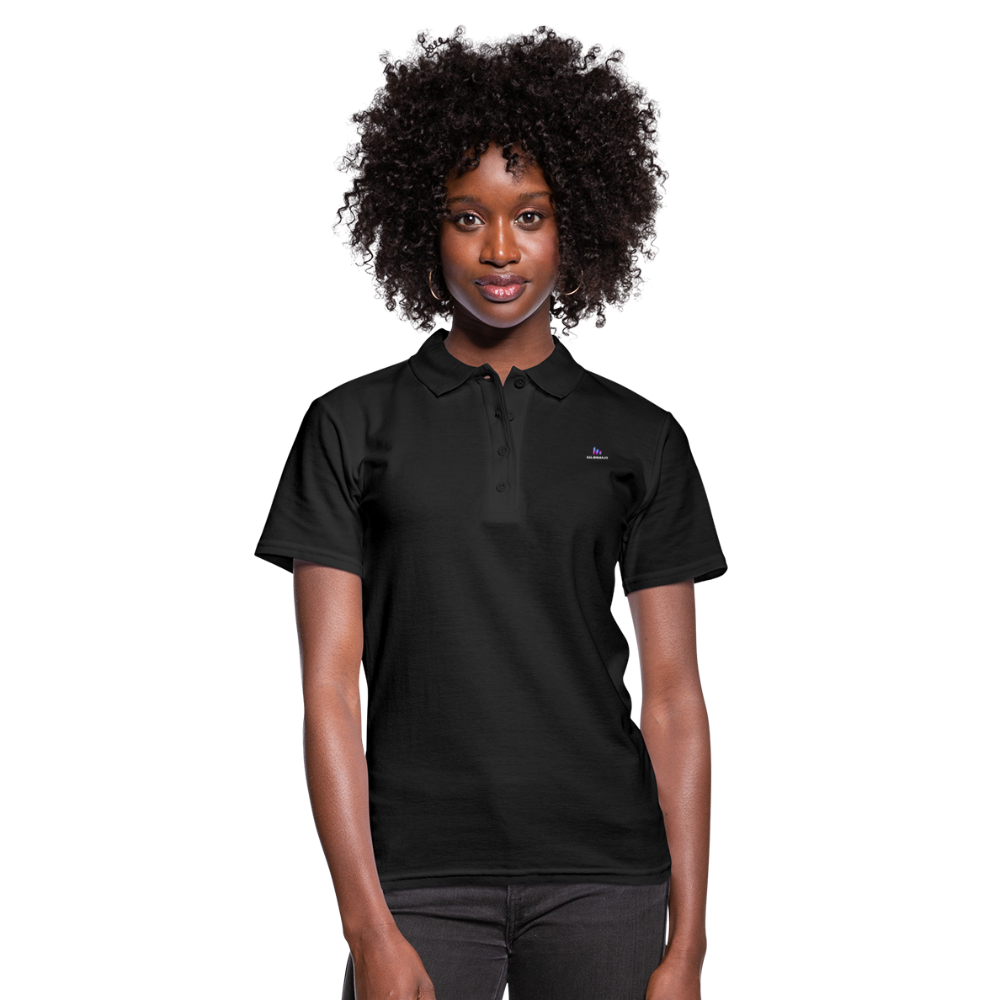 Women's Polo Shirt"Women's football" - black