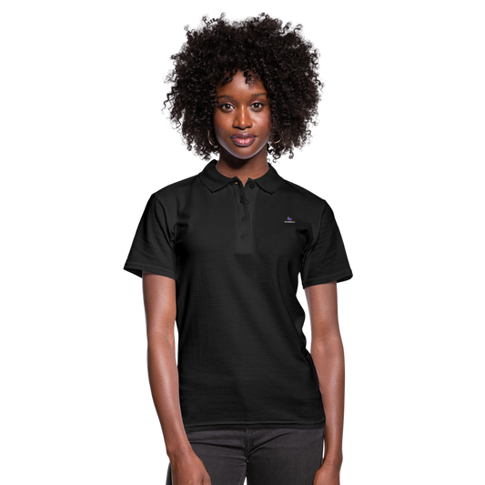 Women's Polo Shirt"Women's football" - black
