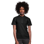 Women's Polo Shirt"Women's football" - black