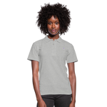 Women's Polo Shirt"Women's football" - heather grey