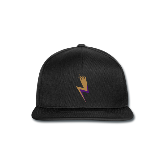 Gorra Snapback"lightning" - black/black