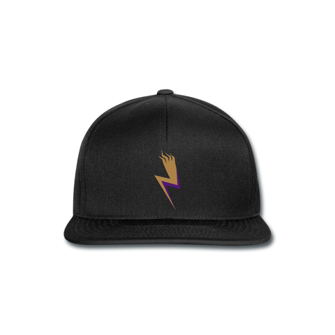 Gorra Snapback"lightning" - black/black