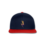 Gorra Snapback"lightning" - navy/red