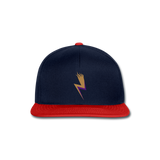 Gorra Snapback"lightning" - navy/red