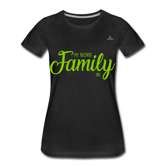 Camiseta premium"my family" - black