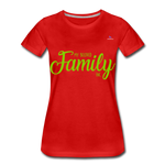 Camiseta premium"my family" - red