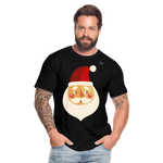 Camiseta orgánica premium"Santa Claus" - black