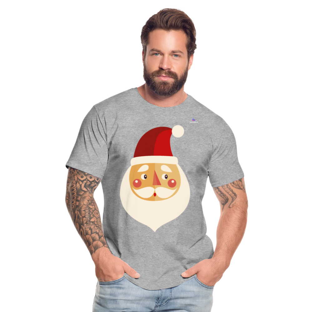 Camiseta orgánica premium"Santa Claus" - heather grey
