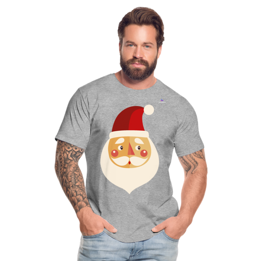 Camiseta orgánica premium"Santa Claus" - heather grey