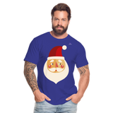 Camiseta orgánica premium"Santa Claus" - royal blue