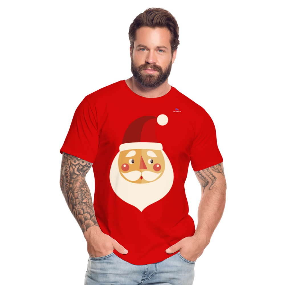 Camiseta orgánica premium"Santa Claus" - red
