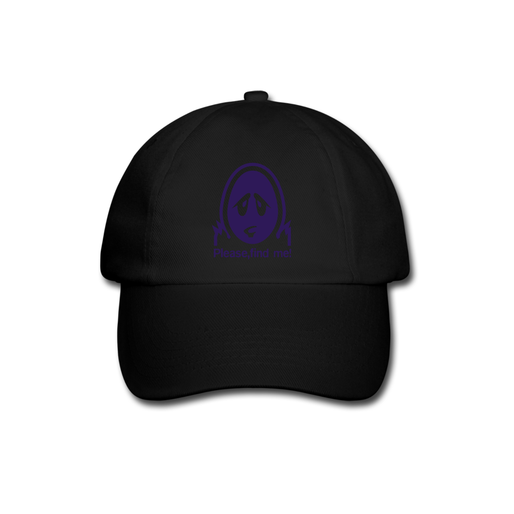 Gorra béisbol"Find Me" - black/black