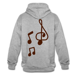 Sudadera con capucha en contraste"note clef" - heather grey/navy