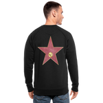 Sudadera ecológica hombre de Stanley & Stella"walk of fame star" - black