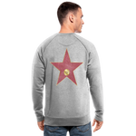 Sudadera ecológica hombre de Stanley & Stella"walk of fame star" - heather grey