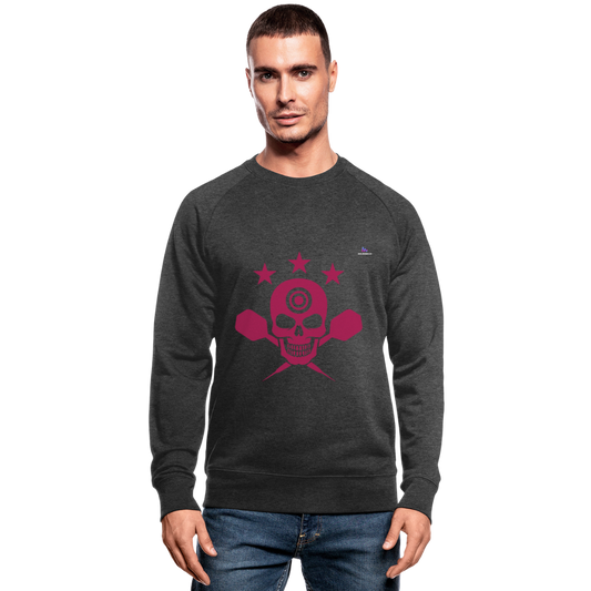 Sudadera ecológica hombre de Stanley & Stella"walk of fame star" - dark grey heather