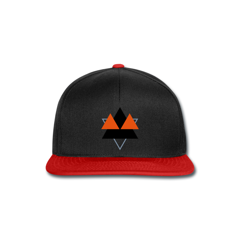 Gorra Snapback"blacklisted_name" - black/red