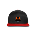 Gorra Snapback"blacklisted_name" - black/red