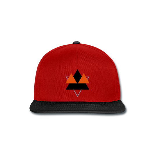 Gorra Snapback"blacklisted_name" - red/black