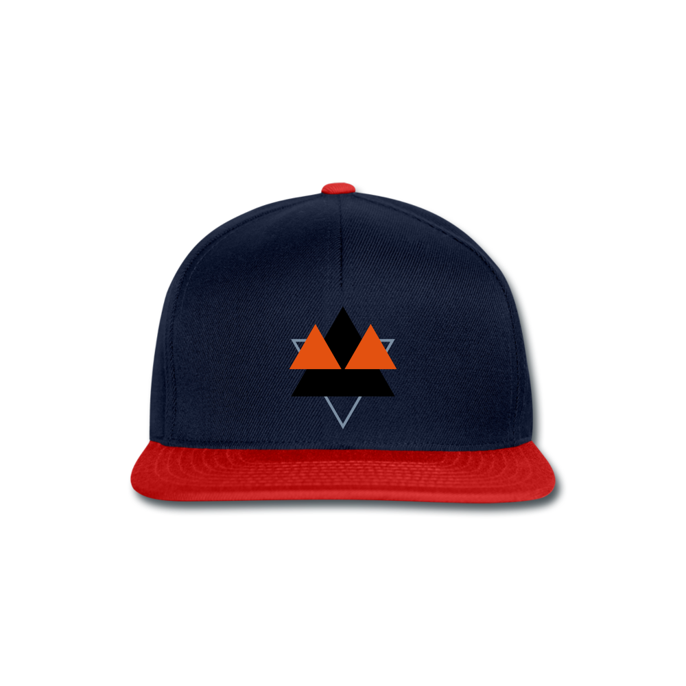Gorra Snapback"blacklisted_name" - navy/red