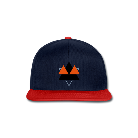 Gorra Snapback"blacklisted_name" - navy/red