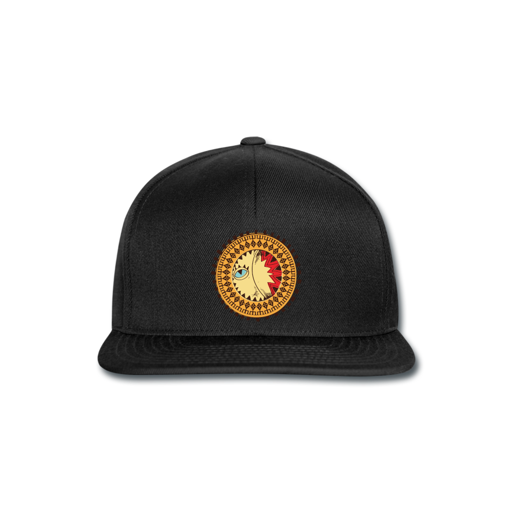 Gorra Snapback"Native American Symbol" - black/black