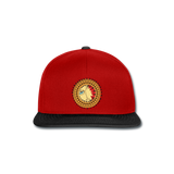 Gorra Snapback"Native American Symbol" - red/black