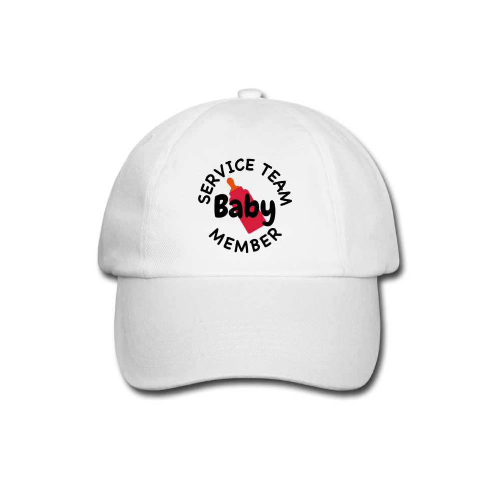 Gorra béisbol"baby team" - white/white