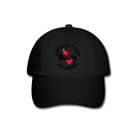 Gorra béisbol"baby team" - black/black
