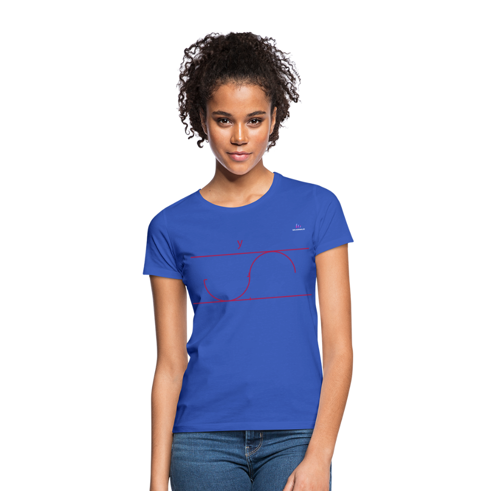Camiseta"Coordinate" - royal blue